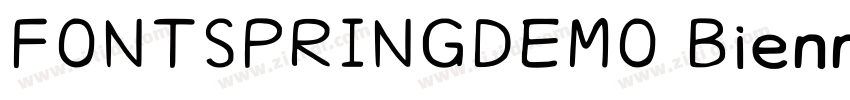 FONTSPRINGDEMO Bienn字体转换